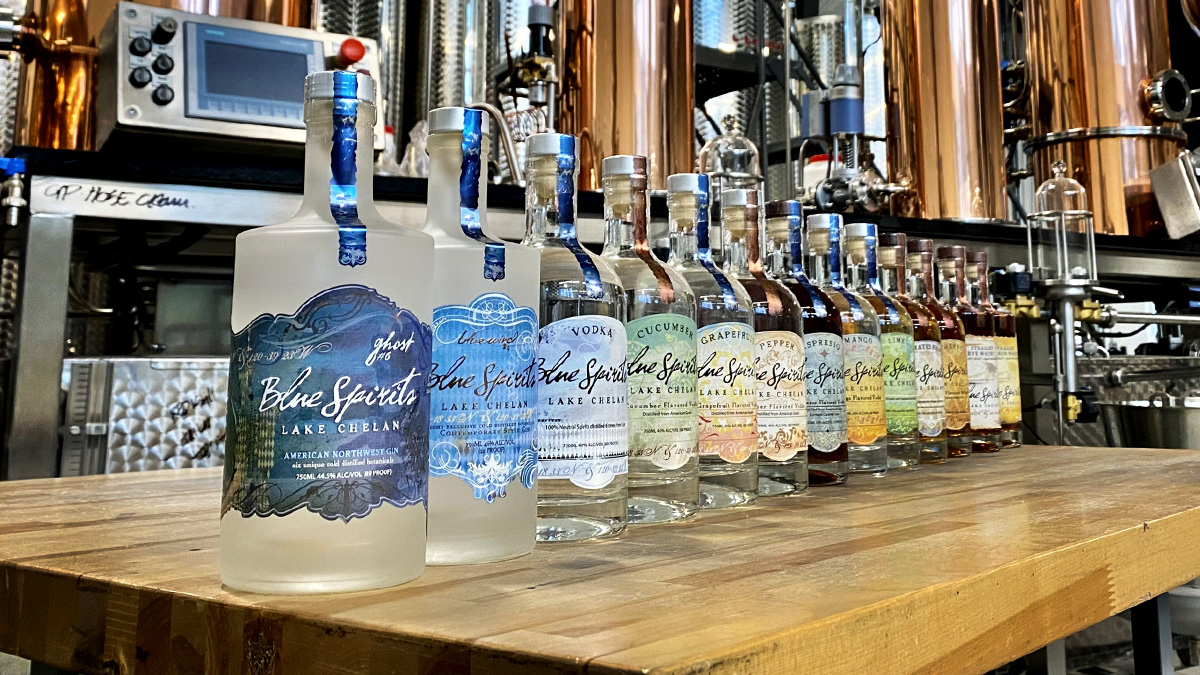 Blue Spirits Distilling Blue Spirits Distilling Bottles