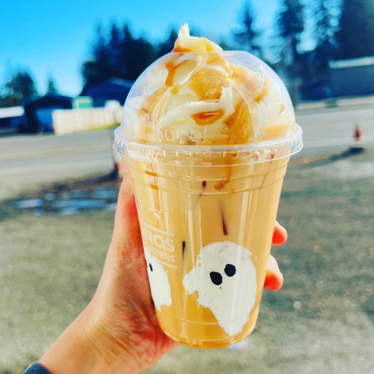 Bug and Buf's coffee drink Bug and Buf's coffee drink