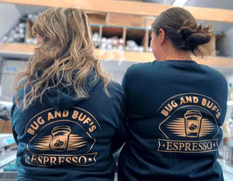 Bug and Buf's team members Bug and Buf's team members