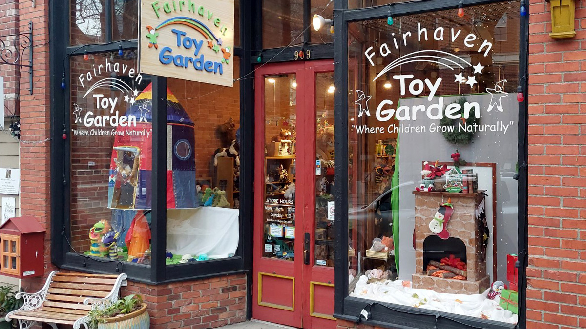 Fairhaven Toy Garden Storefront Fairhaven Toy Garden Storefront