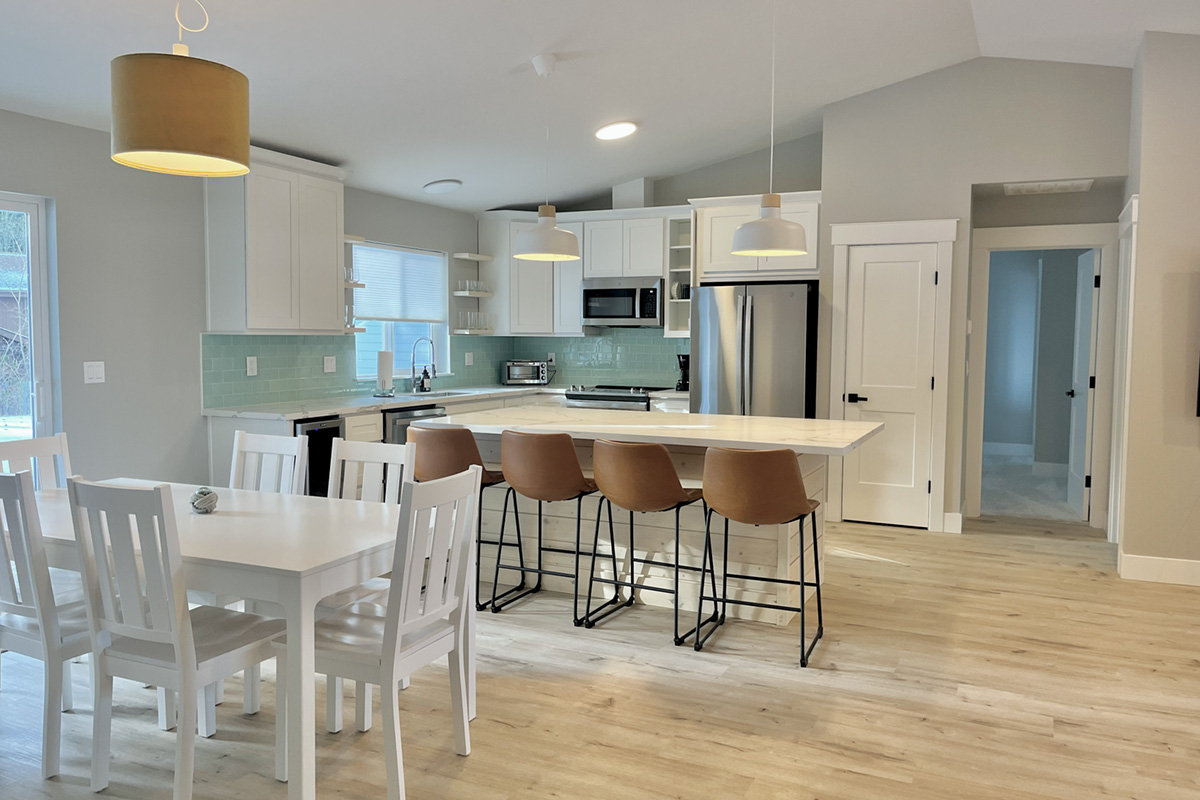 Jamie T Kitchen - Home Equity Story New kitchen in a vacation home