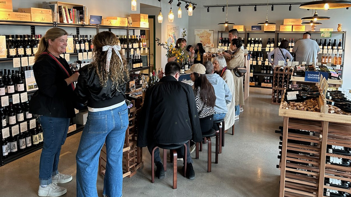 Story in a Bottle Wines feature Story in a Bottle Wines interior