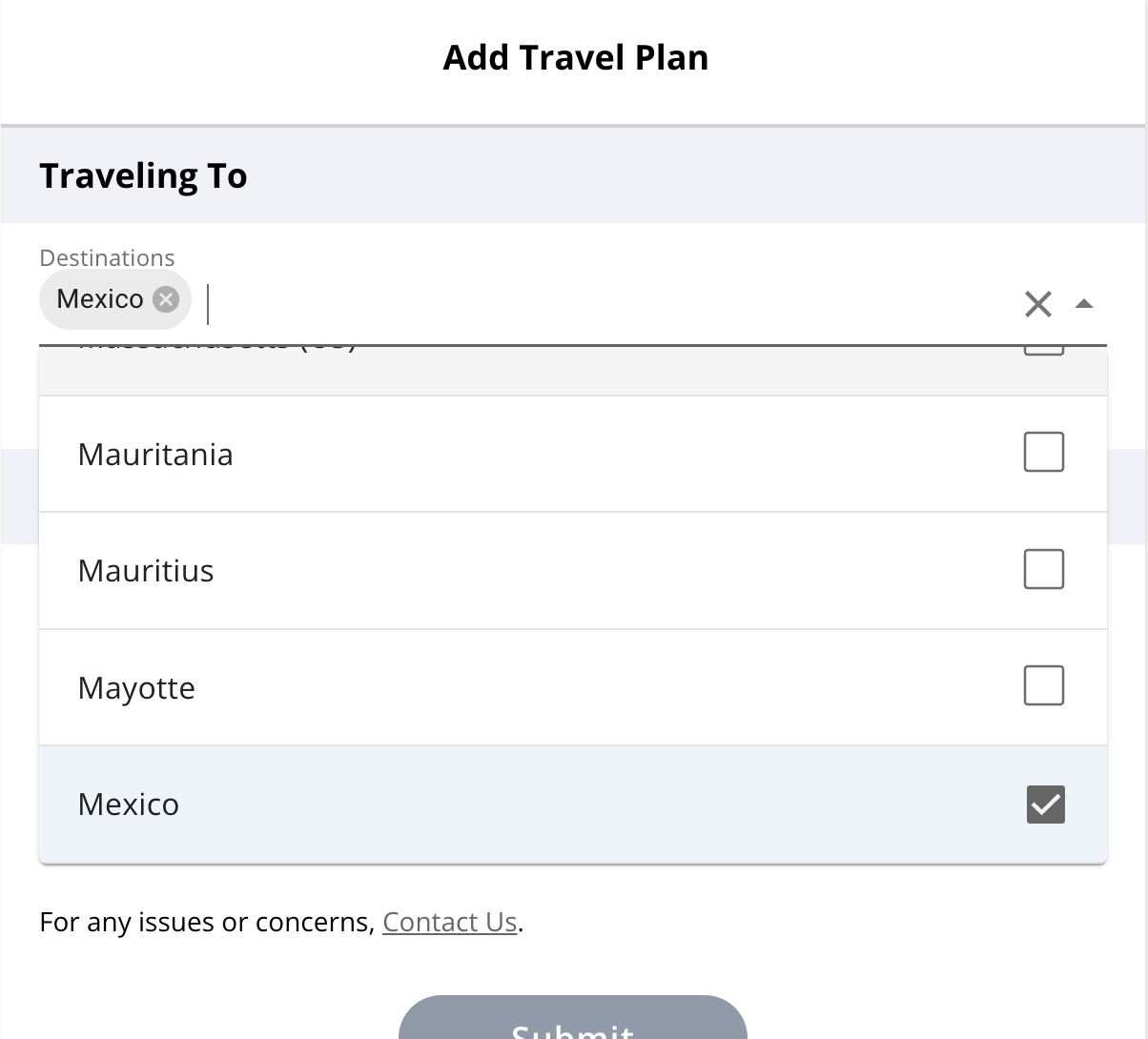 Card Hub Add Travel Plan Card Hub Add Travel Plan