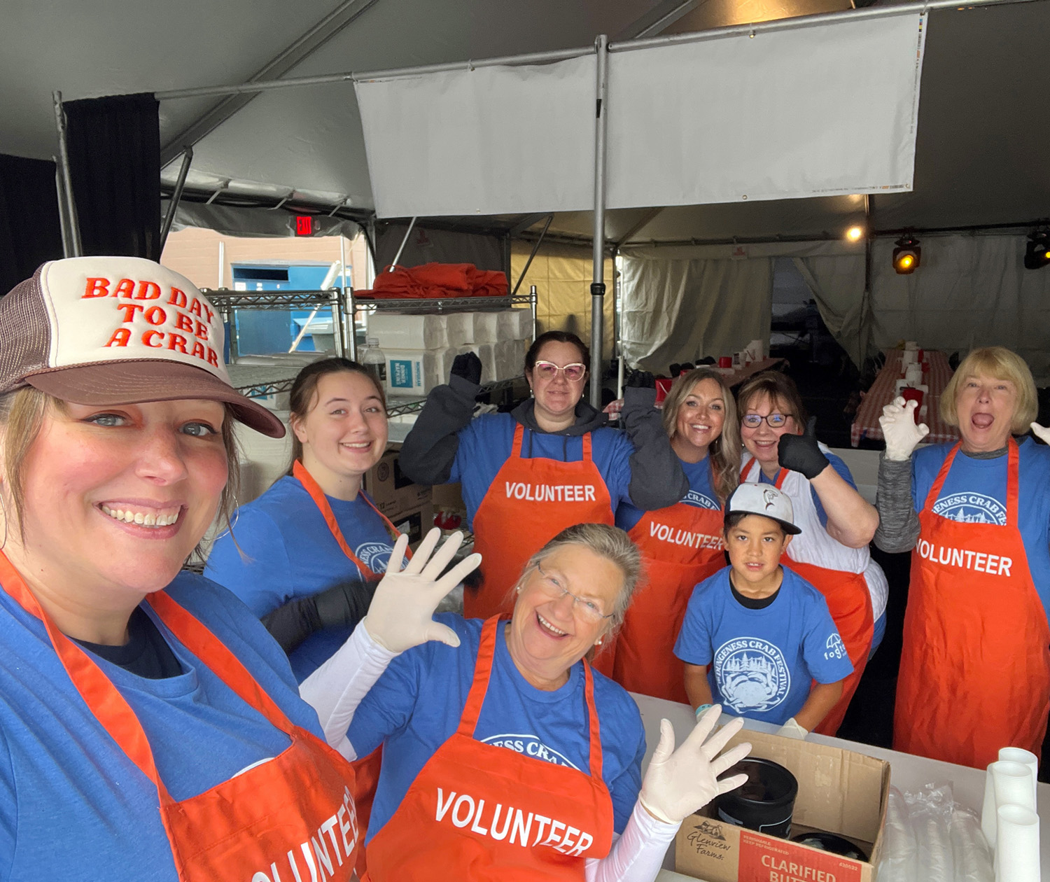 Crab Fest Volunteers 2025 First Fed Crab Fest Volunteers 2025